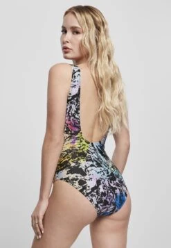 URBAN CLASSICS Pattern High Leg - Badpak - Multicolor Fading -Urban Classics 9e07082e0b1542419d4a3b221b683cdb