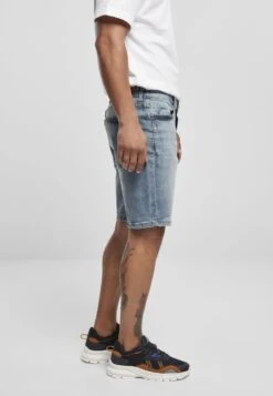 URBAN CLASSICS Relaxed Fit Jeans Shorts - Jeansshort - Light Destroyed Washed -Urban Classics a05f9079f20742aebc16a83d79483431