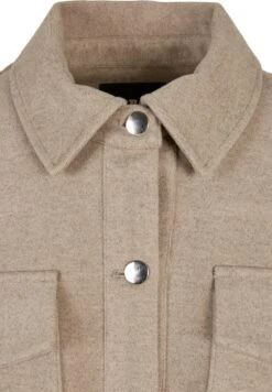 URBAN CLASSICS Ladies Classic Overshirt - Jas - Lighttaupe -Urban Classics a0bf7ef7fcd447728471bfec868524f9