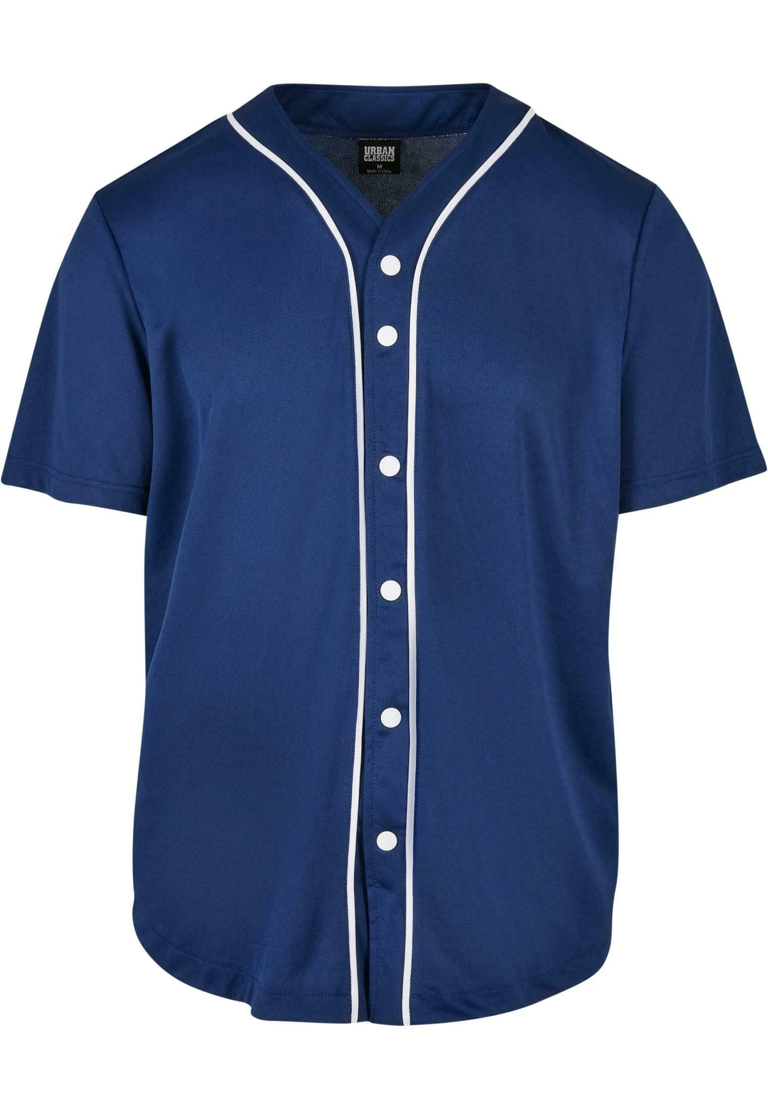 URBAN CLASSICS Baseball- Overhemd - Spaceblue White 8 URBAN CLASSICS Baseball- Overhemd - Spaceblue White - Afbeelding 6
