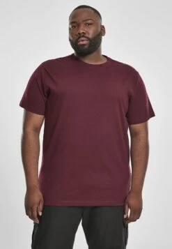 URBAN CLASSICS Basic Tee - T-Shirt Basic - Redwine