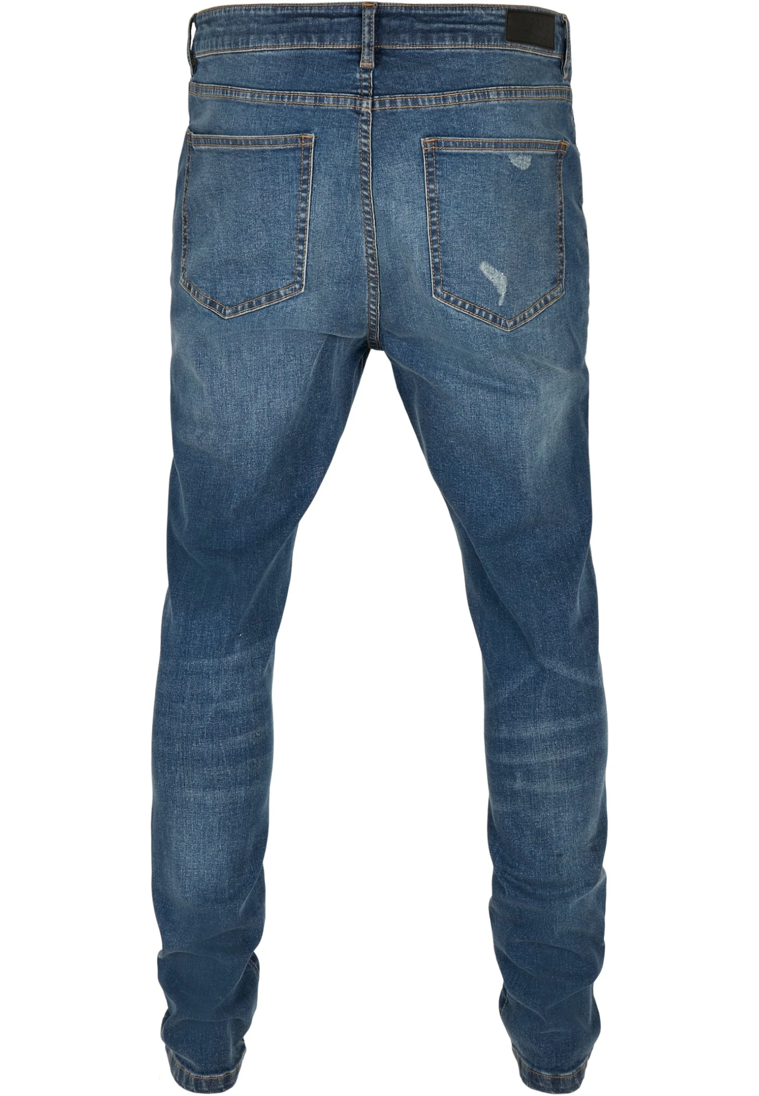 URBAN CLASSICS Heavy Destroyed Slim Fit Jeans - Slim Fit Jeans - Blue Heavy Destroyed Washed 11 URBAN CLASSICS Heavy Destroyed Slim Fit Jeans - Slim Fit Jeans - Blue Heavy Destroyed Washed - Afbeelding 9