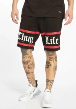 URBAN CLASSICS Thug Life Brick- Shorts - Black -Urban Classics a1107f89c6c6428a896c6d1cebbe12ca