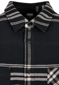 URBAN CLASSICS Long Oversized Checked Summit- Overhemd - Black -Urban Classics a3705b54680144e58e5522338aa32586