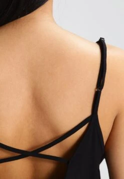 URBAN CLASSICS Ladies Short Spaghetti - Jumpsuit - Black -Urban Classics a3ab62127b4f499c8e778b00623b0b30