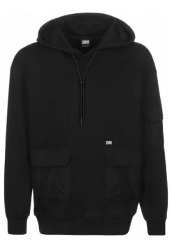 URBAN CLASSICS Hoodie - Black