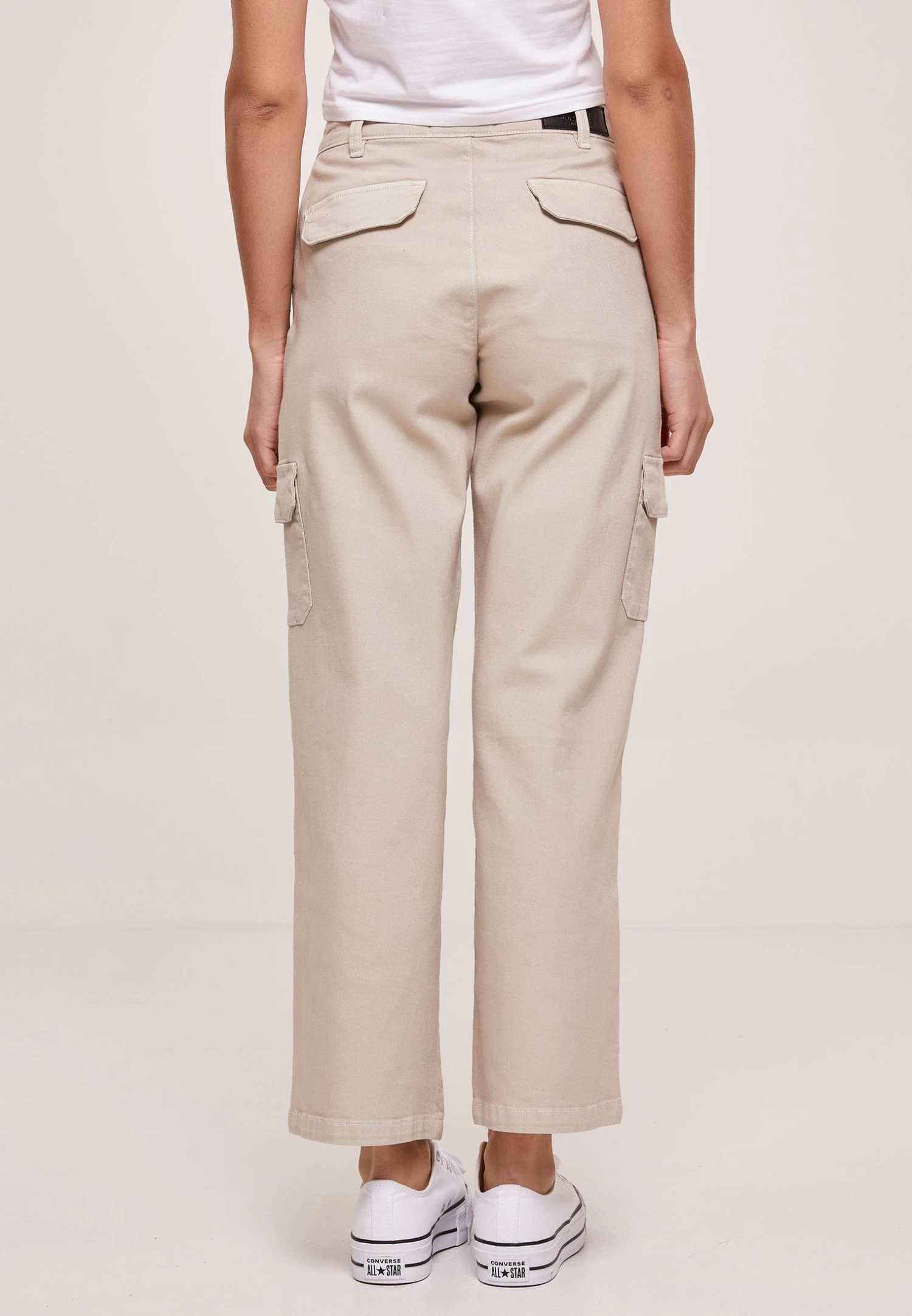 URBAN CLASSICS High Waist - Flared Jeans - Offwhite Raw 5 URBAN CLASSICS High Waist - Flared Jeans - Offwhite Raw - Afbeelding 3