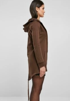 URBAN CLASSICS Parka - Sweater Met Rits - Brown -Urban Classics a968aebf793d41ec9cac7121278d65f3