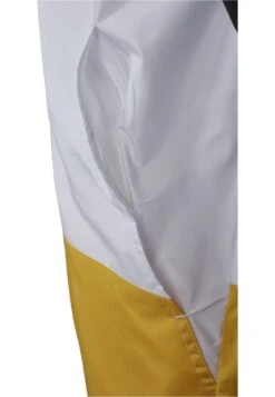 URBAN CLASSICS Lichte Jas - Blk/Chromeyellow/Wht -Urban Classics ab2e7f37f64e4ae7bc4a165a493675f7