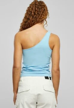 URBAN CLASSICS Asymmetric- Top - Balticblue -Urban Classics ab5c57fa43aa4c9f8ce6231ea86b84d1