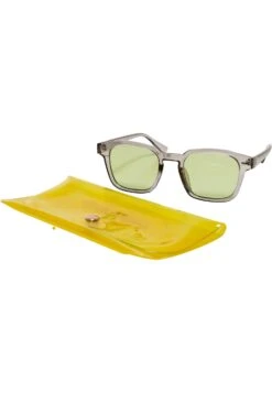 URBAN CLASSICS Maui - Zonnebril - Grey Yellow -Urban Classics ae21383d5f5e4dcb8ce84c58271f67f4