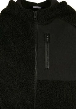 URBAN CLASSICS Sherpa - Jas - Black -Urban Classics afd55fbf186d41bd9f435c78a5a8c507