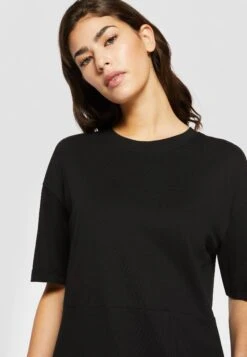 URBAN CLASSICS Frauen Oversized - Jurk - Schwarz -Urban Classics b33fb9f2638540a99d6b7b71f0a6cf37