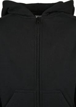 URBAN CLASSICS Sweater Met Rits - Black -Urban Classics b4cfb1e4eea249c988f4093a8698e718