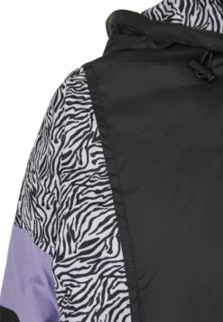 URBAN CLASSICS Mixed- Windjack - Black/Zebra -Urban Classics b4e6b730dee242c292bc460d02216e65