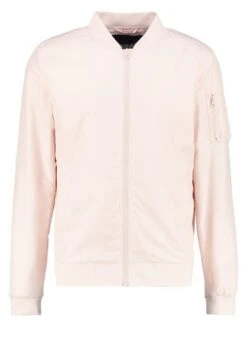 URBAN CLASSICS Light Bomber Jacket - Bomberjacks - Light Pink -Urban Classics b640197bea5c4859aba73d34a46c820c