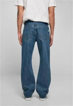 URBAN CLASSICS Triangle - Bootcut Jeans - Mid Indigo Washed -Urban Classics b6bfe33ce82547b0b5019fa701263d81