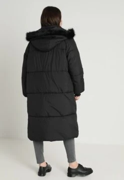 Ladies Oversize Coat - Winterjas - Black/Black 10 Ladies Oversize Coat - Winterjas - Black/Black -Urban Classics b7910e65ccd04c53ab8cc00c5f43164c