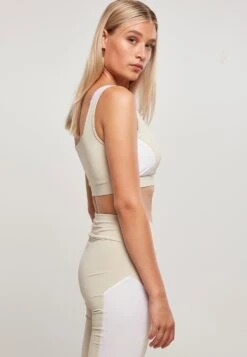 URBAN CLASSICS Bustier - Softseagrass White Lilac -Urban Classics b7d89b1e8b94484dbad5ce0605bd606a