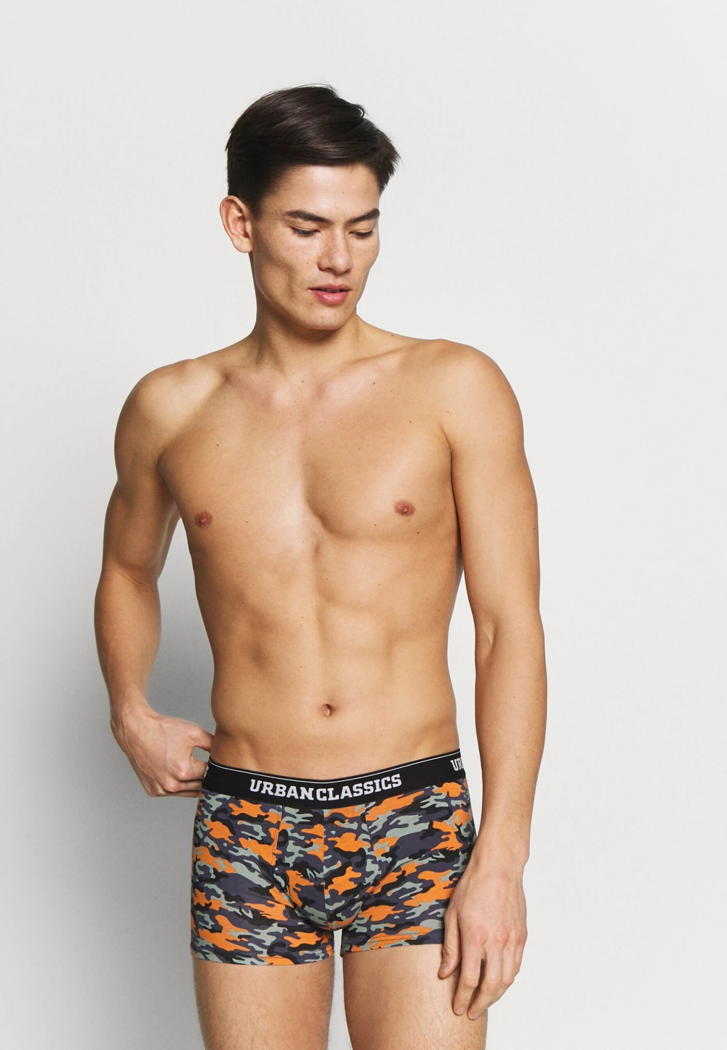 URBAN CLASSICS 3 Pack - Onderbroeken - Blue/ Orange/Black 5 URBAN CLASSICS 3 Pack - Onderbroeken - Blue/ Orange/Black - Afbeelding 3