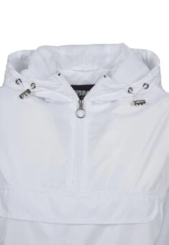 URBAN CLASSICS Basic- Windjack - White -Urban Classics ba43ed02024c4d56befd06b860efaf94