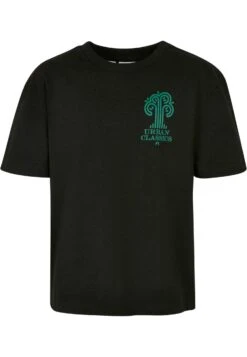 URBAN CLASSICS Logo Tee - T-Shirt Print - Black -Urban Classics ba69591202e847d39f0b30a87ab4d85c