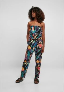 URBAN CLASSICS Bandeau - Jumpsuit - Blackfruity