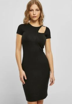 URBAN CLASSICS Cut Out - Etui-Jurk - Black