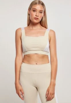 URBAN CLASSICS Bustier - Softseagrass White Lilac