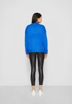 URBAN CLASSICS Oversize Turtleneck - Trui - Bright Blue -Urban Classics bca3f374ba0344ff8af7336e576409bc