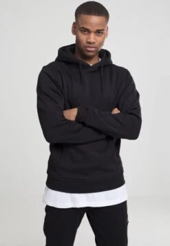 URBAN CLASSICS Relaxed Hoody - Sweater - Black