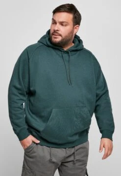 URBAN CLASSICS Blank Hoody - Hoodie - Bottlegreen -Urban Classics be337dd75de1486aba4581571f9a8824