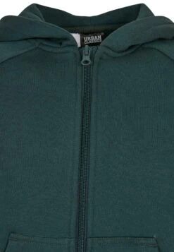 URBAN CLASSICS Sweater Met Rits - Bottlegreen -Urban Classics bf1a97ca58884771847cff61e6ea9be9