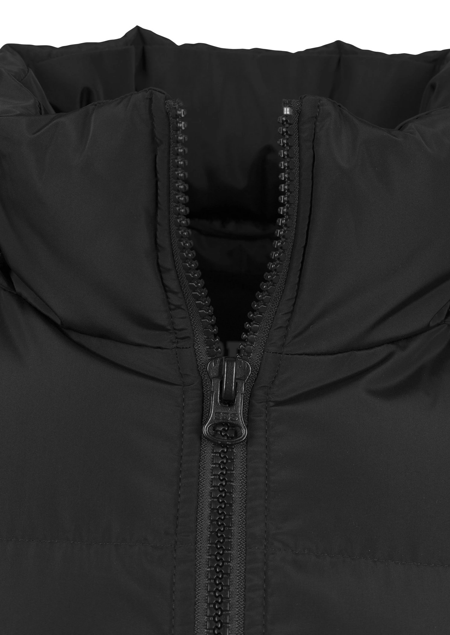 URBAN CLASSICS Hooded Puffer - Winterjas - Black 4 URBAN CLASSICS Hooded Puffer - Winterjas - Black - Afbeelding 2