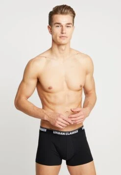 URBAN CLASSICS Men Boxer 3 Pack - Onderbroeken - Black