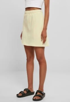 URBAN CLASSICS Terry- Minirok - Softyellow -Urban Classics c0a4a1dbc8ed4f3aa6a358664c0effc7