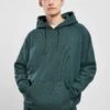 URBAN CLASSICS Blank Hoody - Hoodie - Bottlegreen