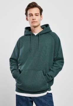 URBAN CLASSICS Blank Hoody - Hoodie - Bottlegreen