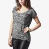 URBAN CLASSICS Burnout - T-Shirt Basic - Darkgrey
