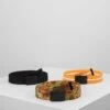 URBAN CLASSICS Trio 3 Pack - Riem - Black/Orange/White