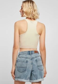 URBAN CLASSICS Ladies Cropped Rib Top - Top - Softseagrass 11 URBAN CLASSICS Ladies Cropped Rib Top - Top - Softseagrass -Urban Classics c295dc607fb64250b8ef9c809d7a2863