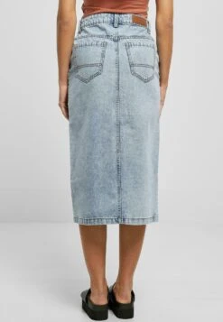 URBAN CLASSICS Kokerrok - Tinted Lightblue Washed -Urban Classics c436ed6924c84a33a0327379864ec4c2