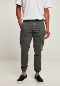 URBAN CLASSICS Washed Jogging - Cargobroek - Darkshadow -Urban Classics c44defdbc32c4bf79c850dd7df7e01ed