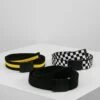 URBAN CLASSICS 3 Pack - Riem - Black/White/Yellow -Urban Classics c49f7cd016fd40c7a7c96586965dbb08