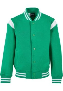 URBAN CLASSICS Inset College- Bomberjacks - Bodegagreen White