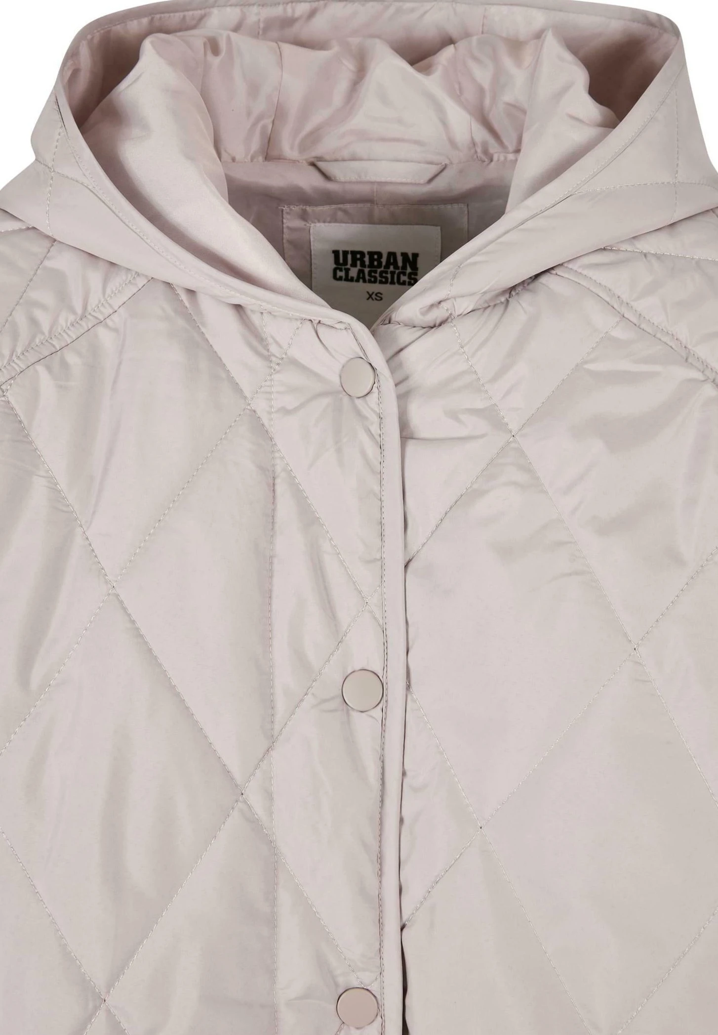 URBAN CLASSICS Diamond- Winterjas - Warmgrey 5 URBAN CLASSICS Diamond- Winterjas - Warmgrey - Afbeelding 3