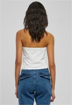 URBAN CLASSICS Short Wraped Neckholder - Top - White -Urban Classics c60f351d5eab40649fe0111d563658fb