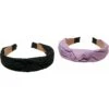 URBAN CLASSICS Light With Knot 2-Pack - Haaraccessoire - Violablue Black -Urban Classics c6530d41d0d54353a3d81d60b707ed1c
