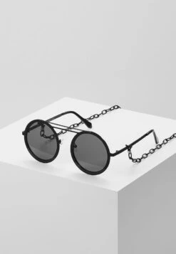 URBAN CLASSICS Chain Sunglasses - Zonnebril - Black/Black