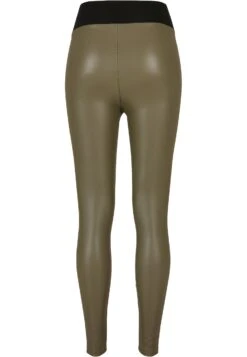 URBAN CLASSICS Legging - Olive -Urban Classics c71fb3bd337f4818afece2f7f78b1964